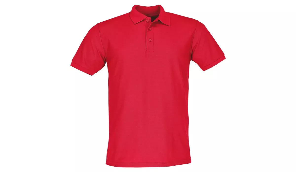 65/35 Polo made of mixed fabric Men - red