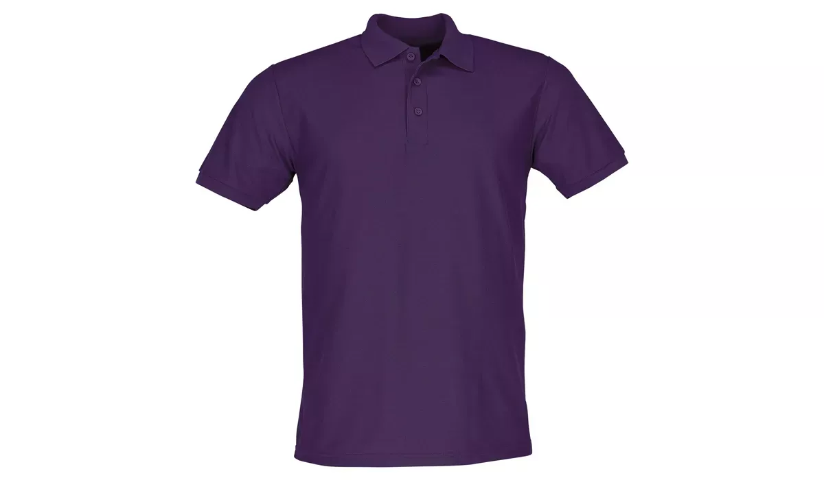 65/35 Polo made of mixed fabric Men - violet