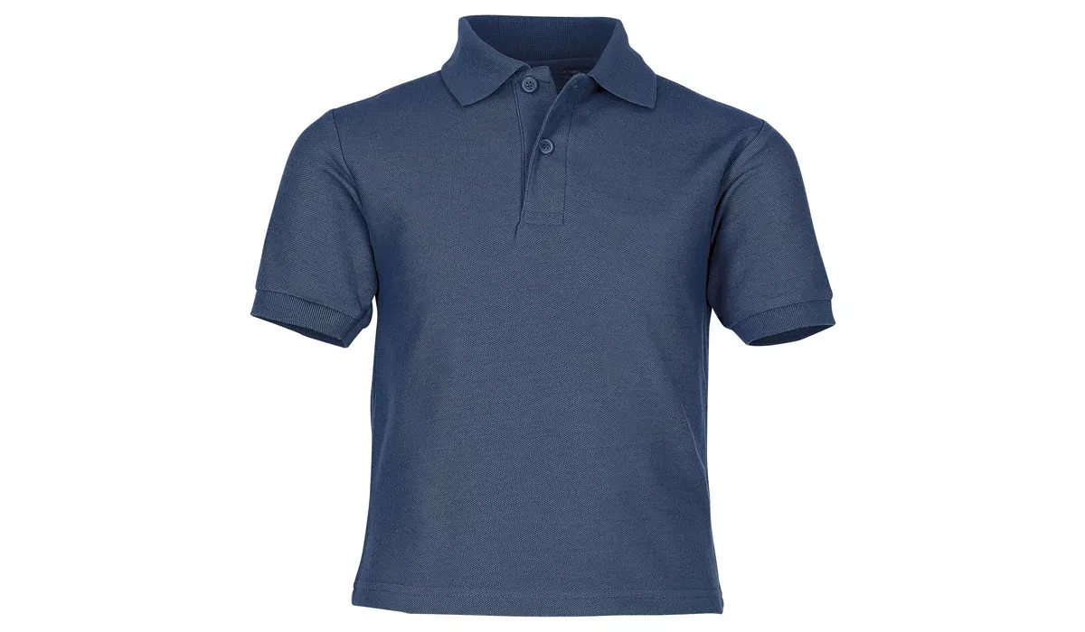 65/35 Polo aus Mischgewebe Kids - marine