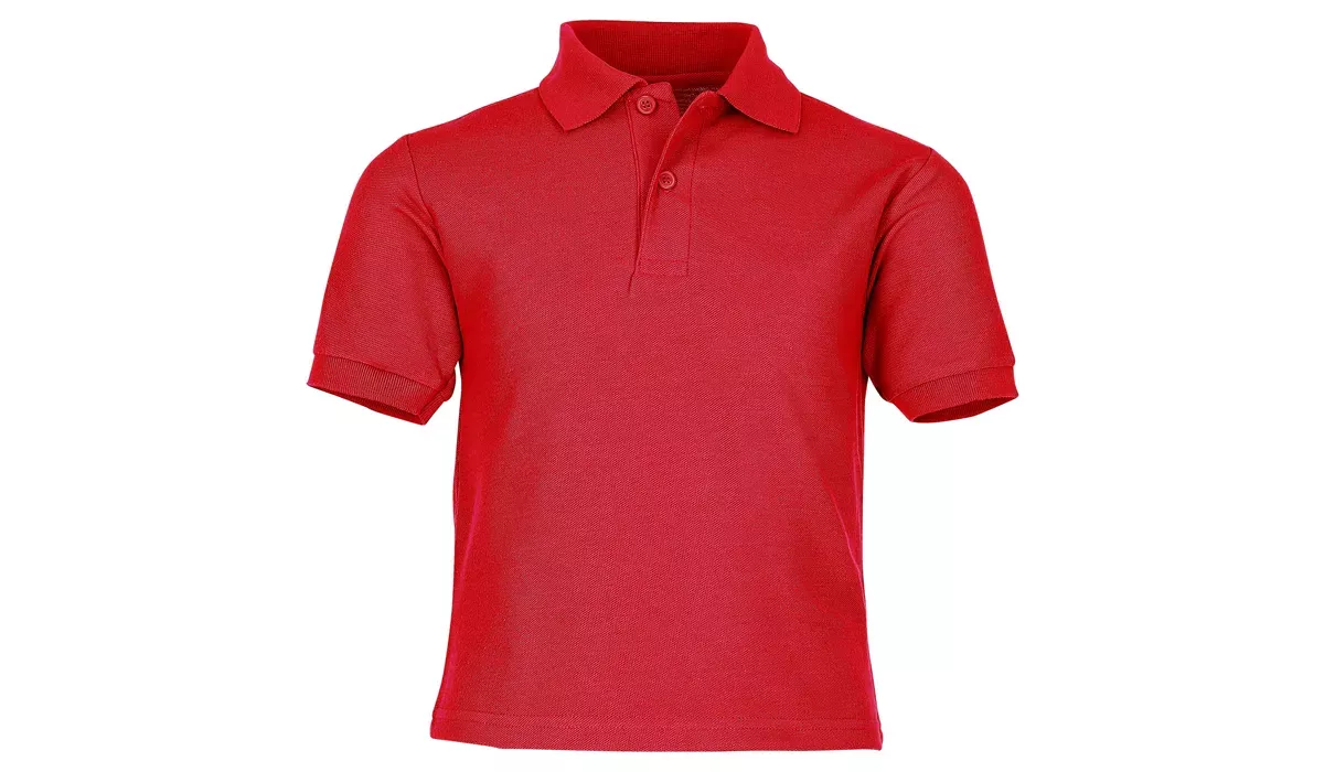 65/35 Polo made of mixed fabric Kids - red
