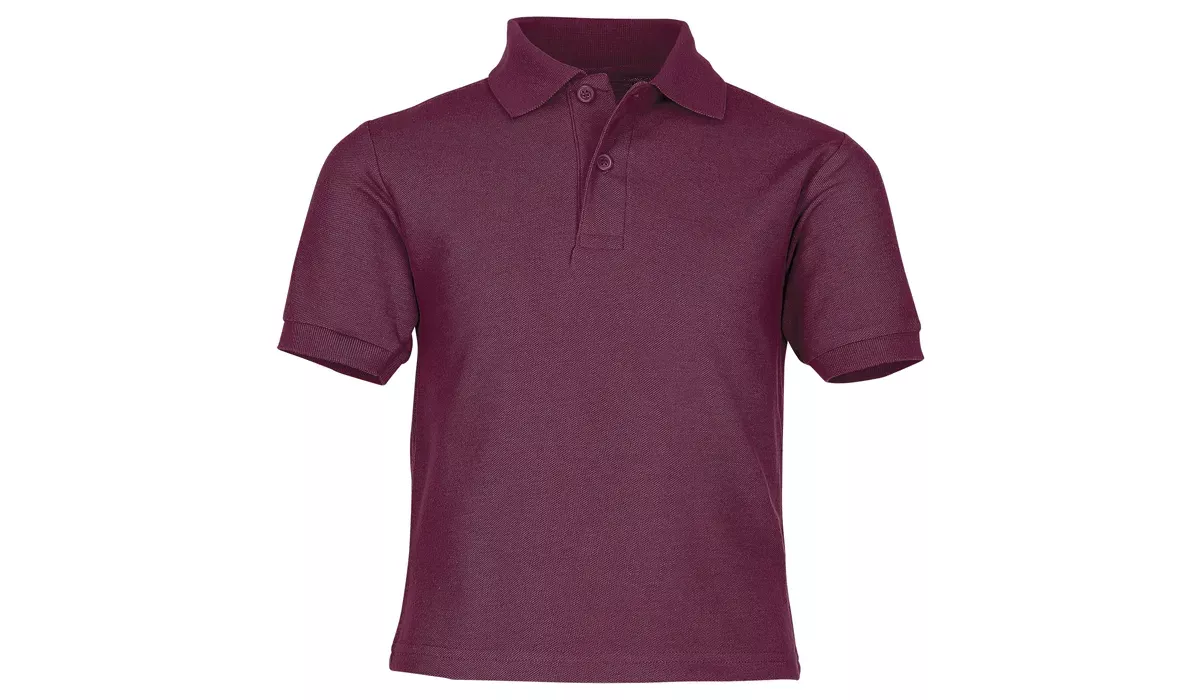 65/35 Polo aus Mischgewebe Kids - burgund