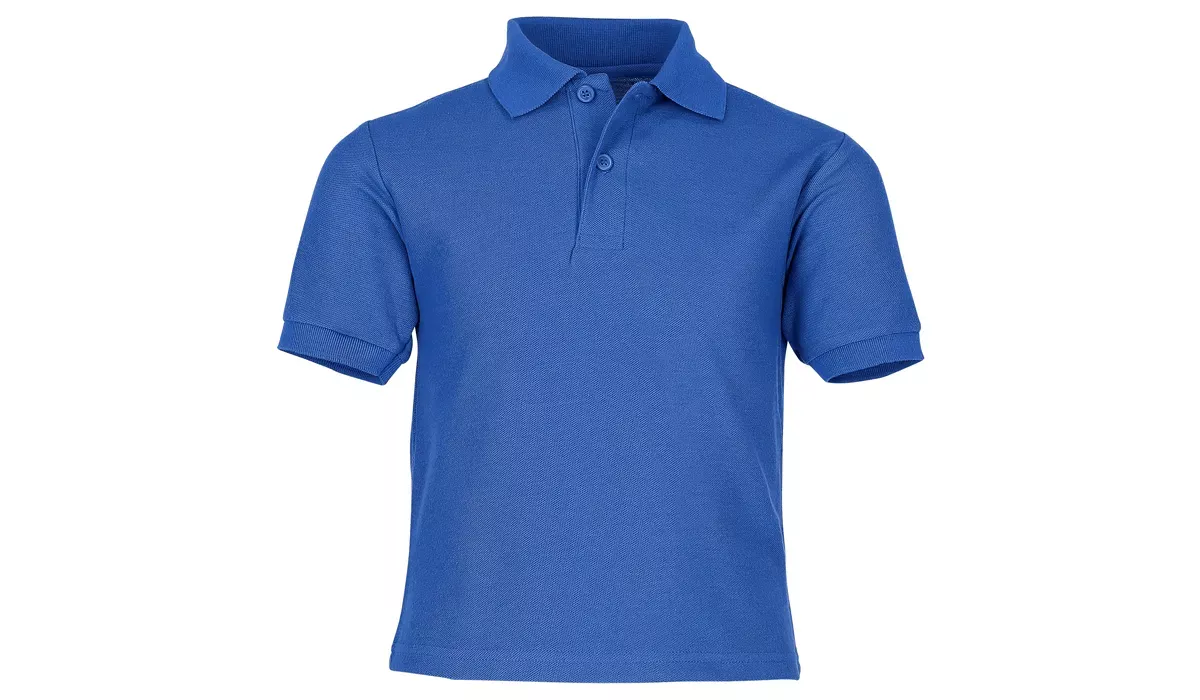65/35 Polo aus Mischgewebe Kids - königsblau