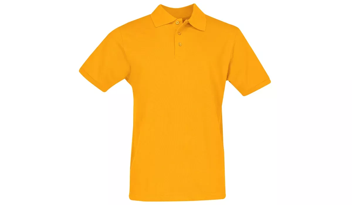 Classic Polo aus Baumwolle Men - goldgelb