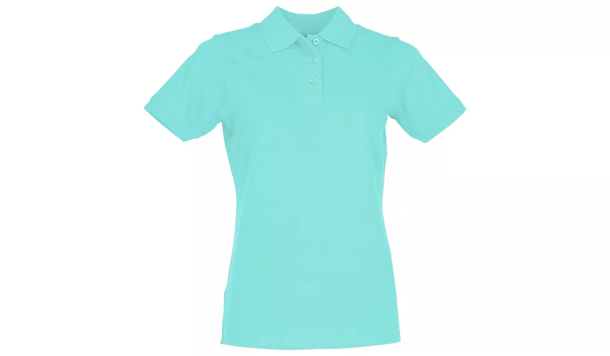 Classic Polo aus Baumwolle Ladies - mint