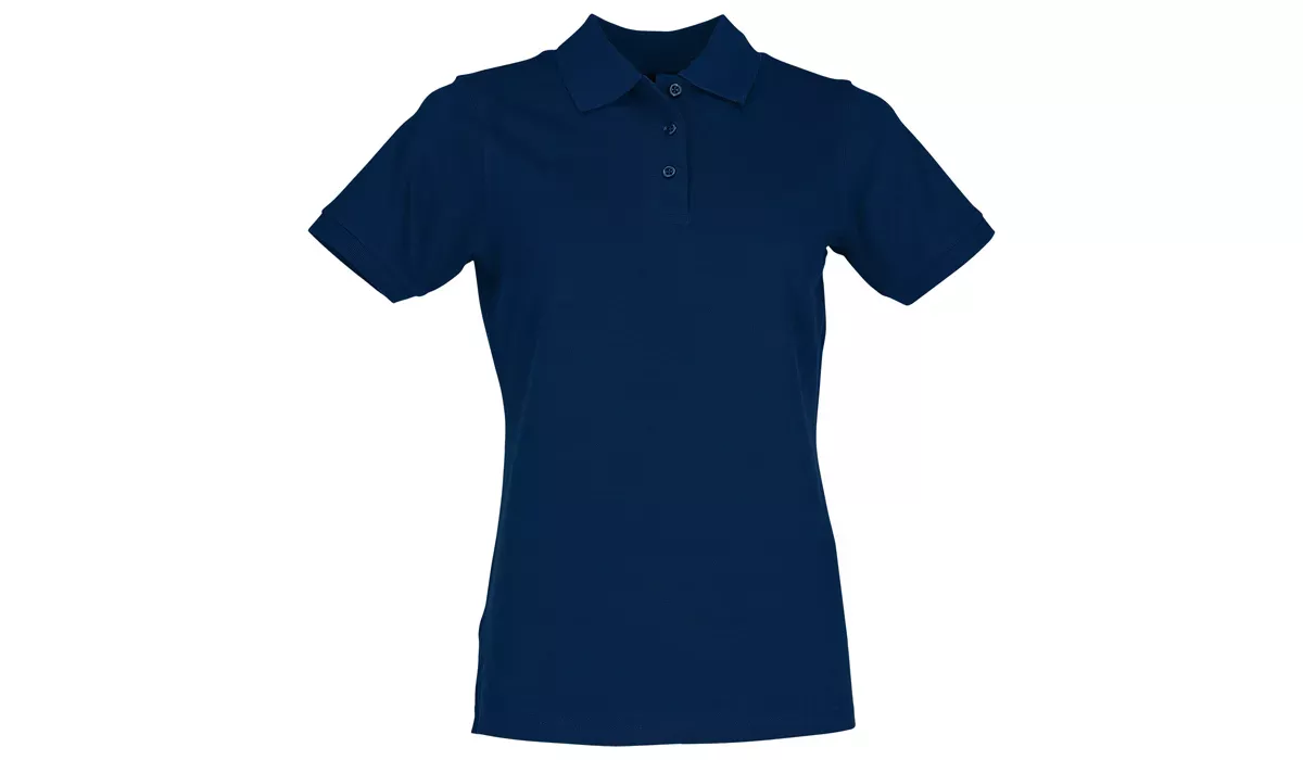 Classic Polo aus Baumwolle Ladies - marine