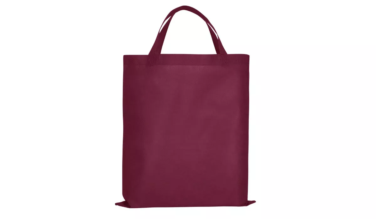 PP-Tasche Classic mit zwei kurzen Henkeln - bordeaux