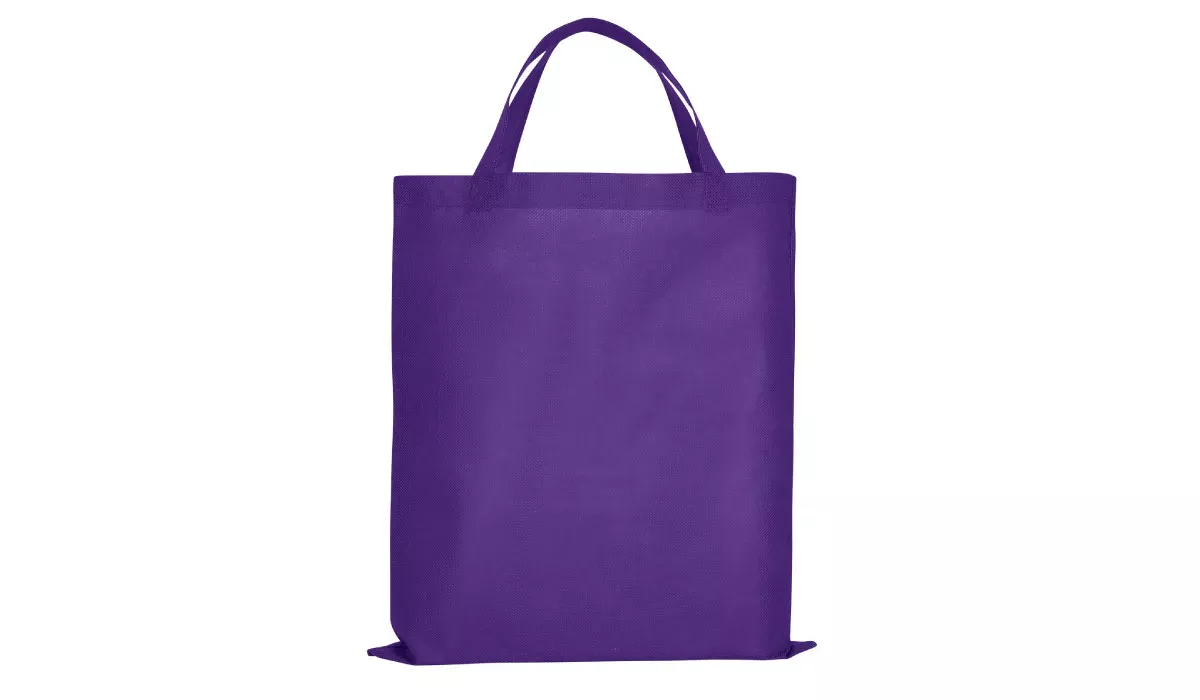 PP-Tasche Classic mit zwei kurzen Henkeln - lila