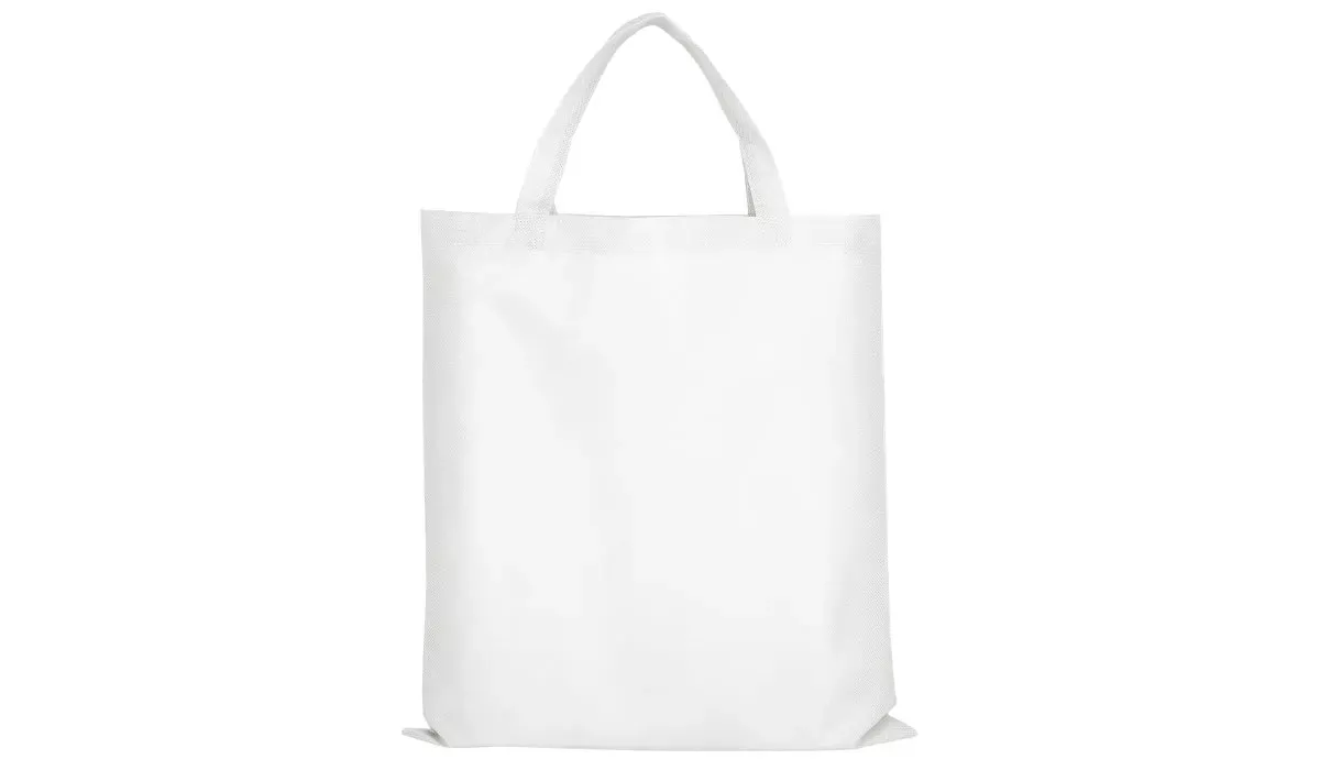PP-Tasche Classic mit zwei kurzen Henkeln - weiß