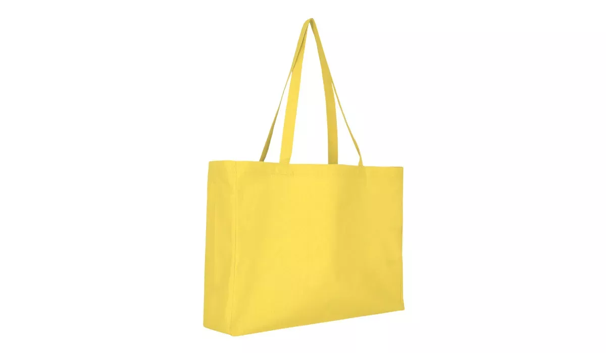 Baumwolltasche Cotton Shopper - gelb