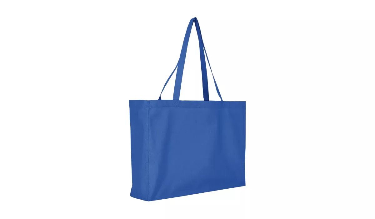 Baumwolltasche Cotton Shopper - royalblau