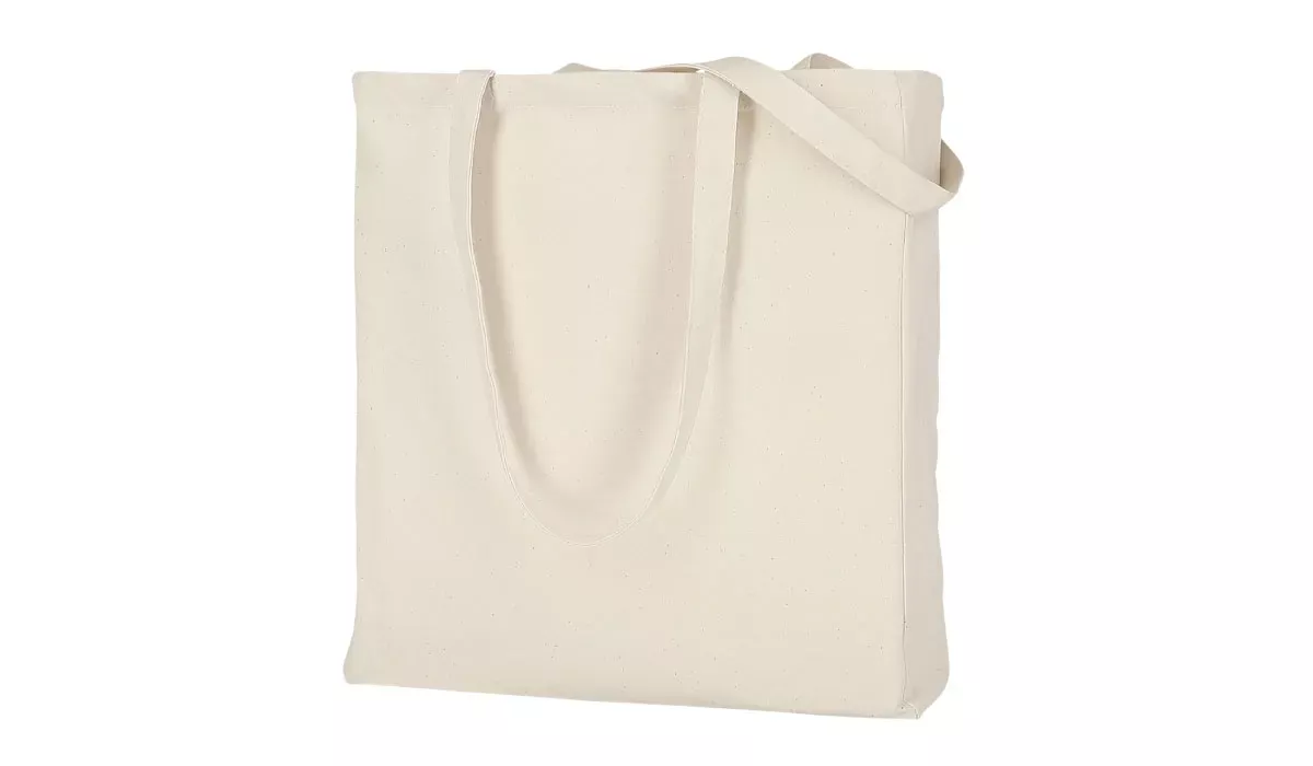 Canvas-Tasche Classic mit Boden- und Seitenfalte, 340 g