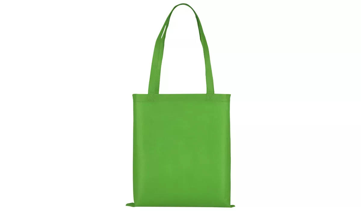 PP-Tasche Classic mit zwei langen Henkeln - hellgrün