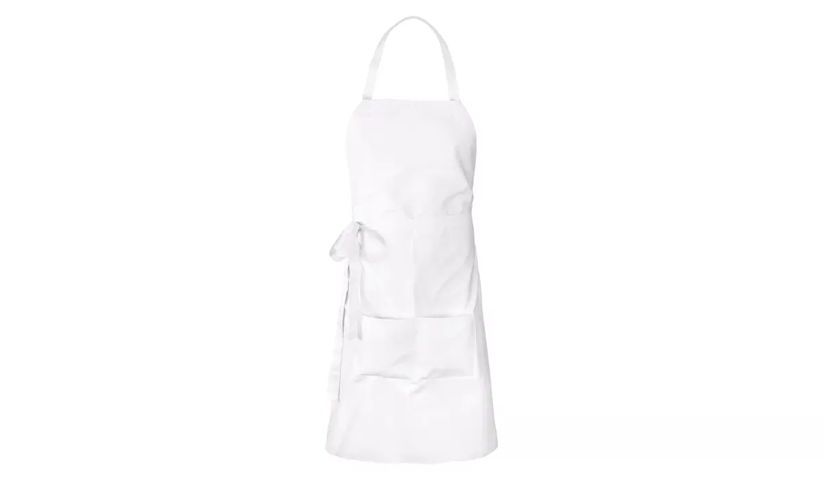 Vario apron cotton - white