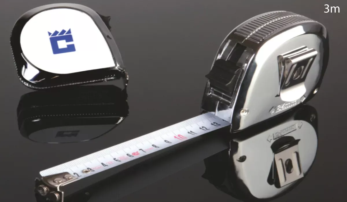 Steel tape measure Chroma 3m
