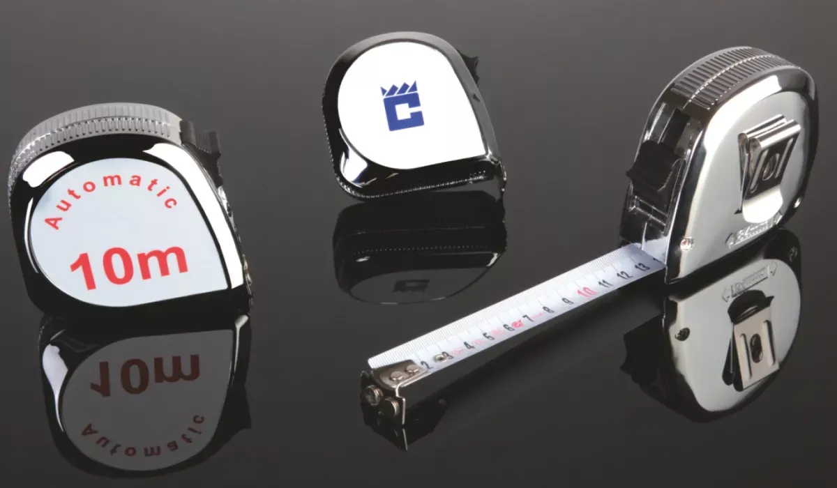 Steel tape measure Chroma in various lengths