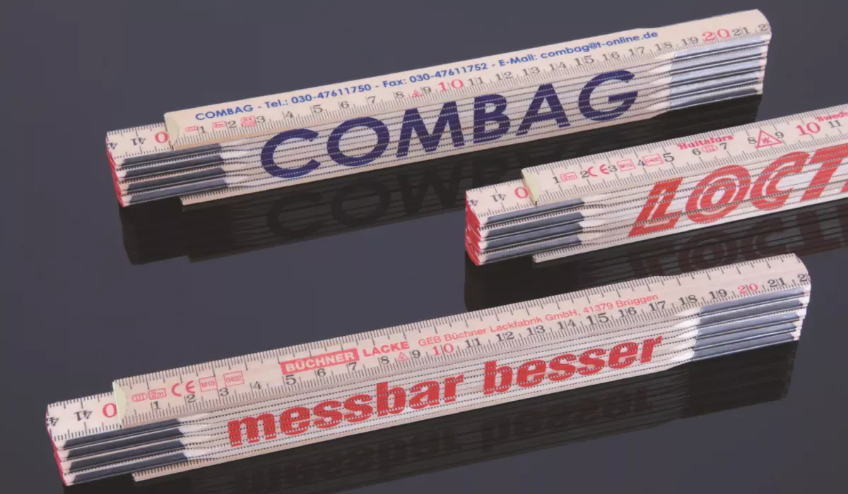 Zollstock aus Glasbirkenholz G24/15