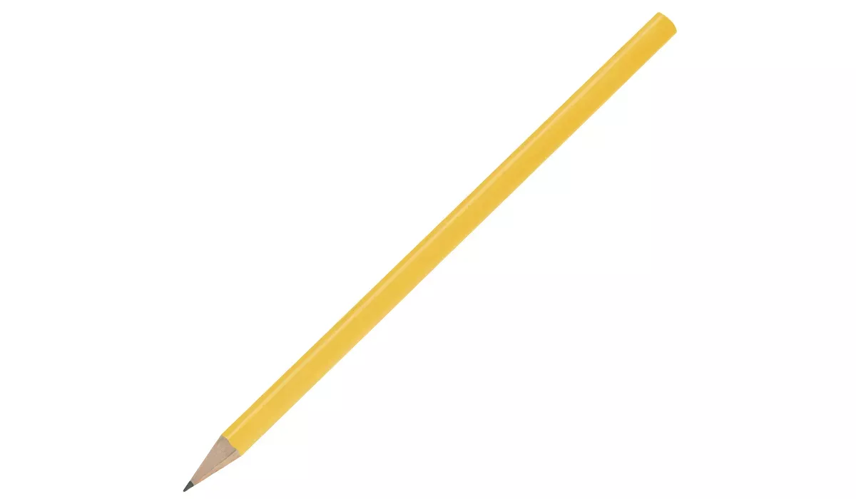 Lacquered pencil - darkyellow 13