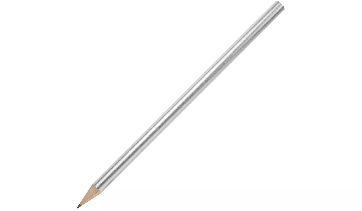 Lacquered pencil - silver