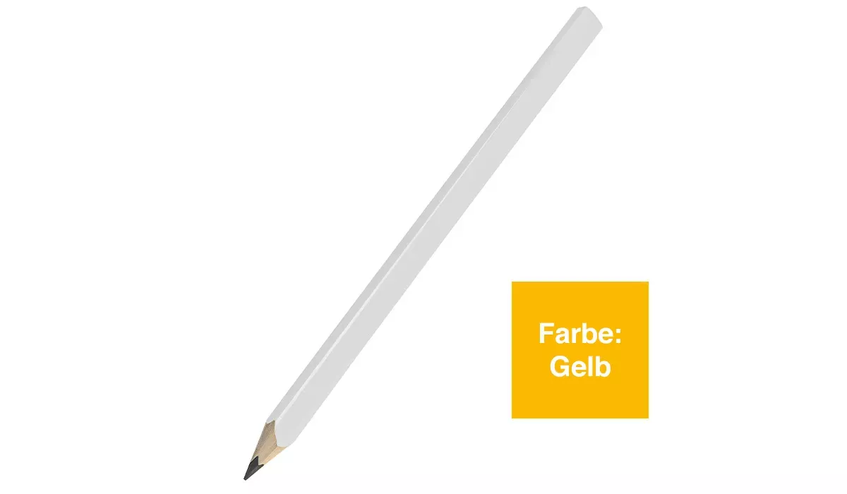 Steinhauerstift - gelb
