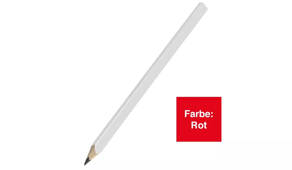 Steinhauerstift - rot