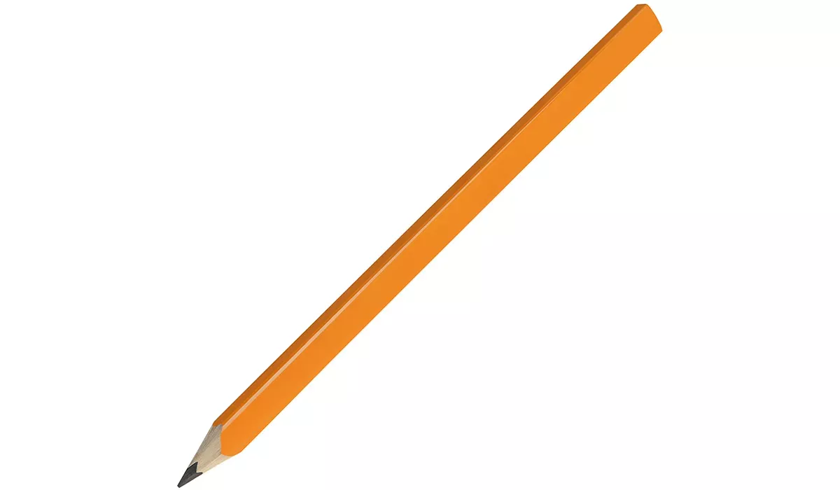 Zimmermannsbleistift - orange 2004