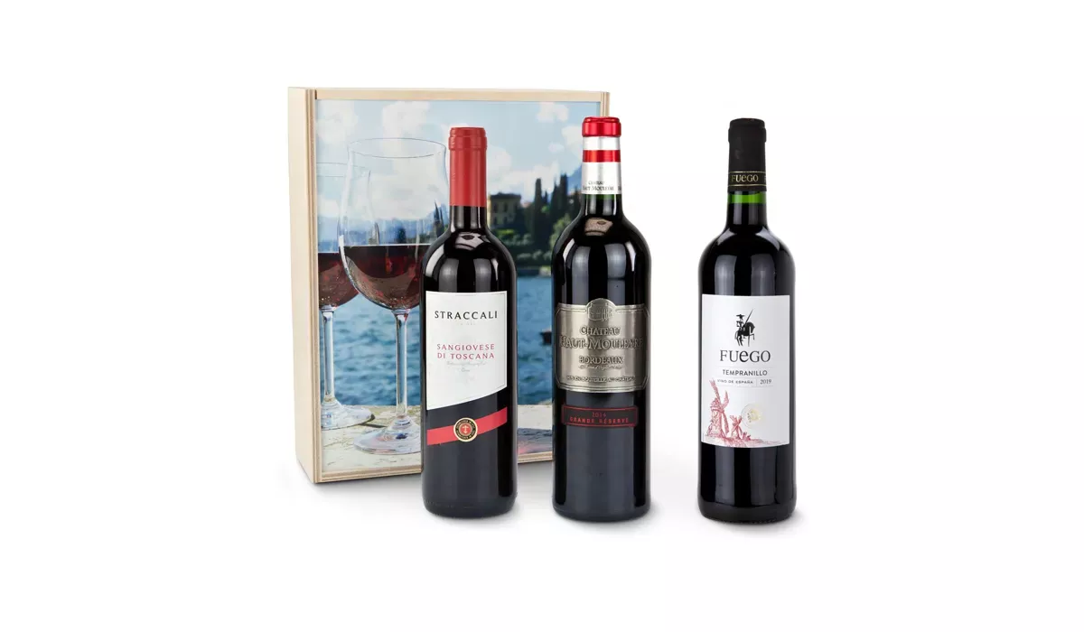 Gift box/Present set: Mediterranean wine