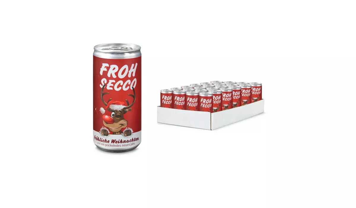 Gift product/gift article: FROHSECCO elk (red)