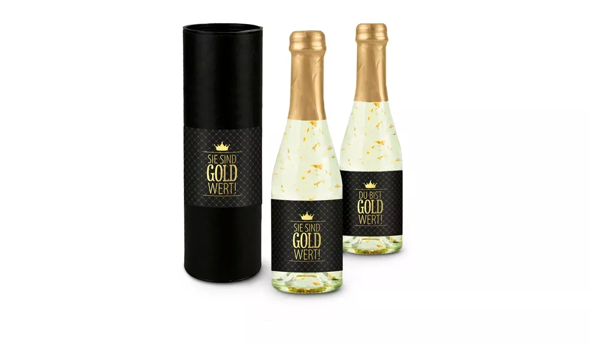 Geschenkartikel/Präsentartikel: Du bist Gold wert