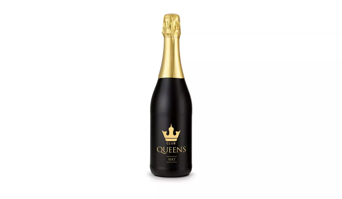 Sparkling wine Cuvée - Bottle black, 0.75 l