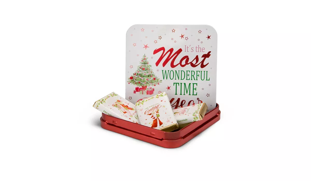Gift/present item: Chocolate box White Christmas