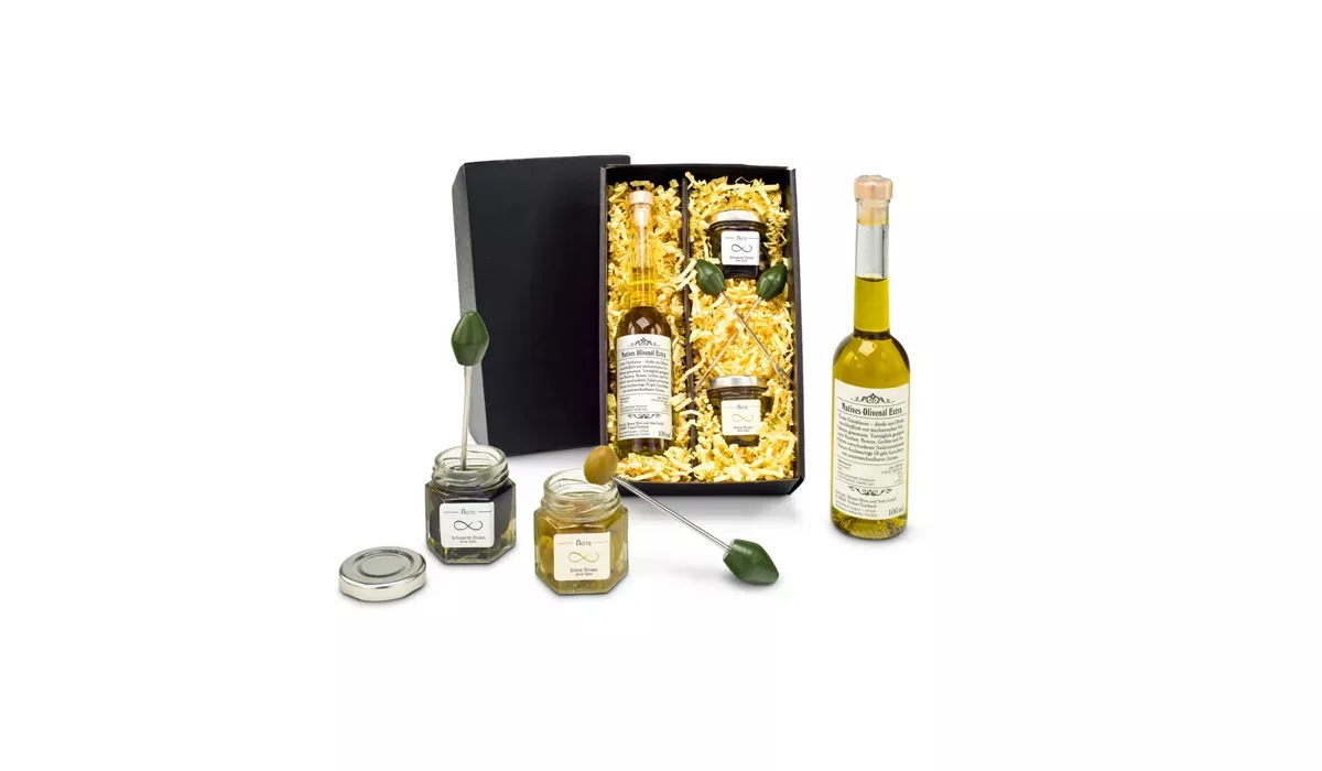 Geschenkset / Präsenteset: Oliven-Variation