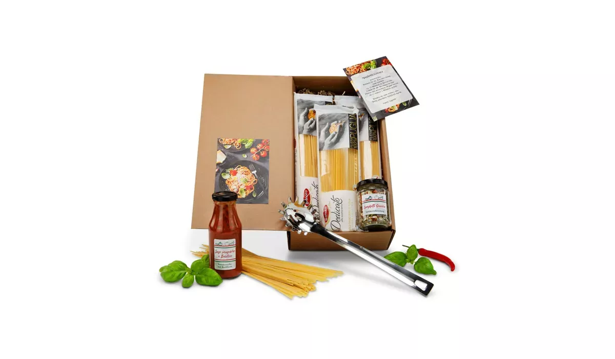 Gift box/Present set: Spaghetti-Variation