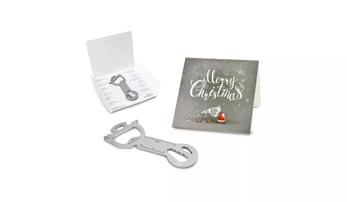 ROMINOX® Key Tool Snake (19 functions) Merry Christmas