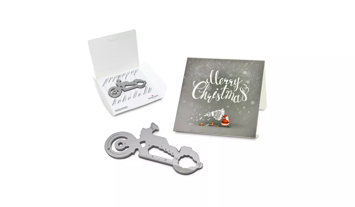 ROMINOX® Key Tool Motorbike (21 functions) Merry Christmas