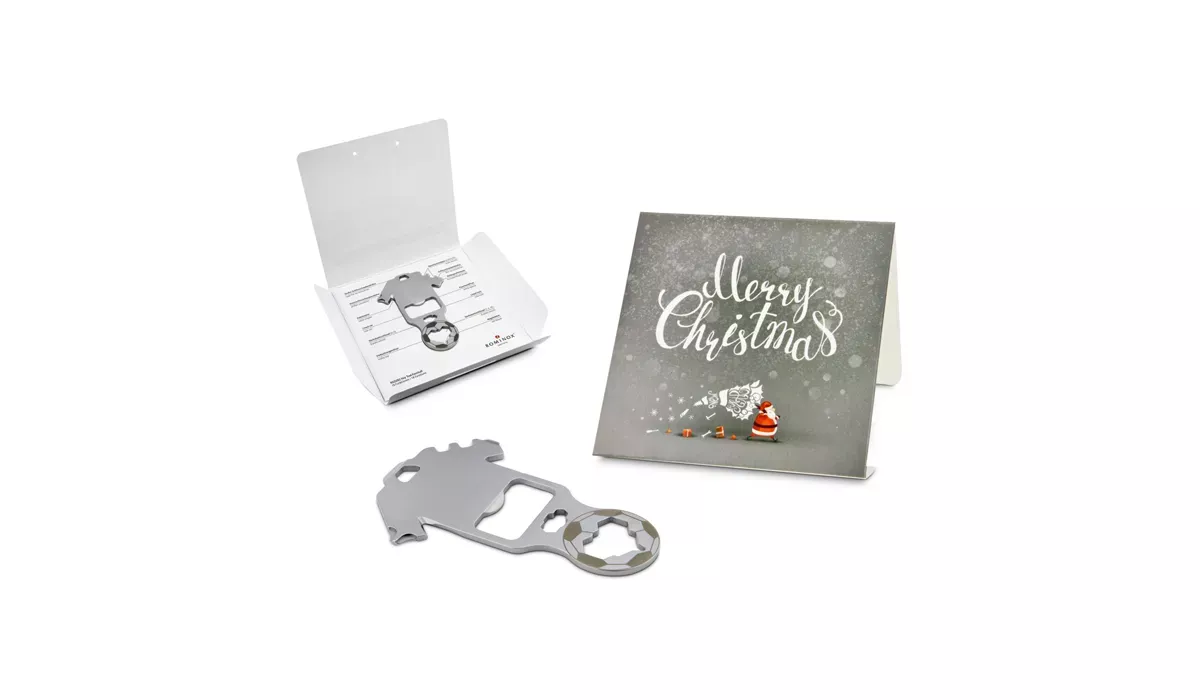 ROMINOX® Key Tool Football (18 functions) Merry Christmas