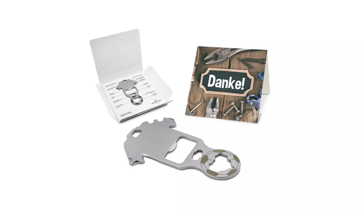 ROMINOX® Key Tool Football (18 functions) Danke