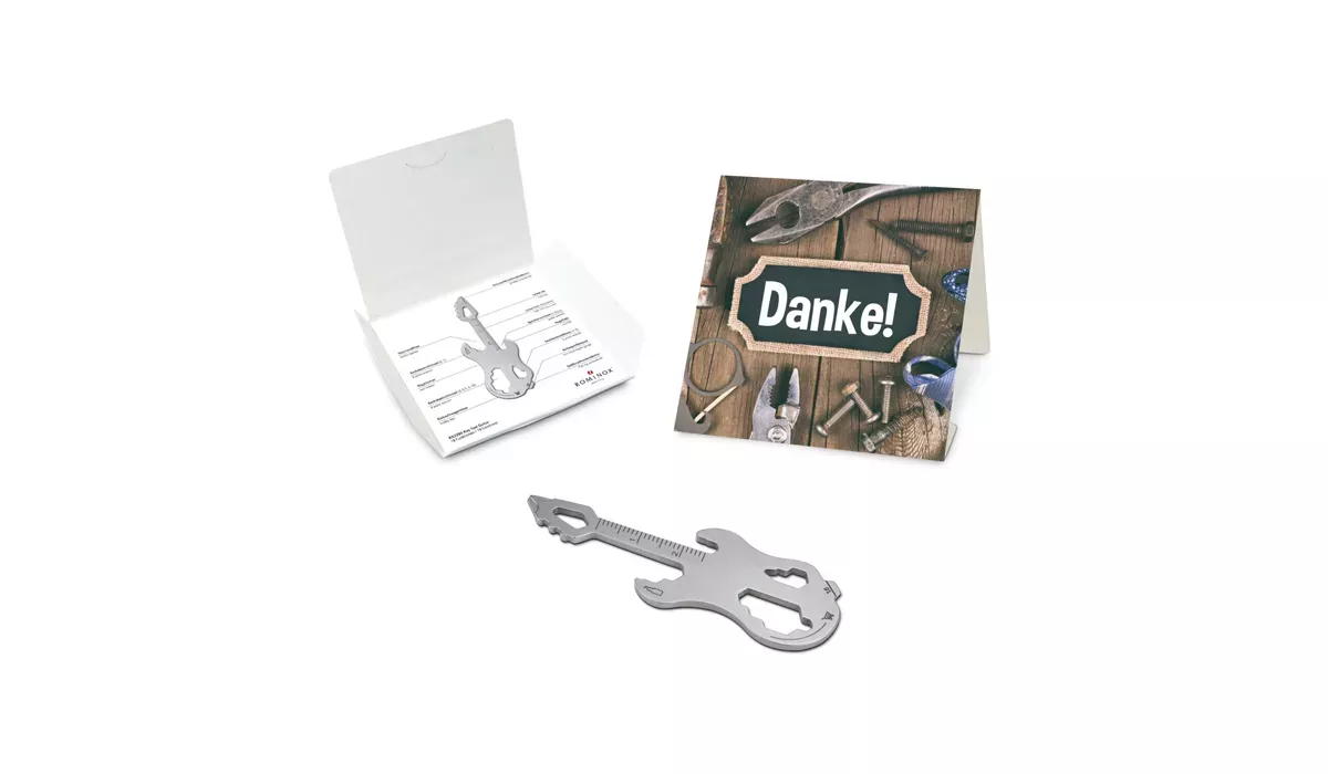 ROMINOX® Key Tool Guitar (19 functions) Danke