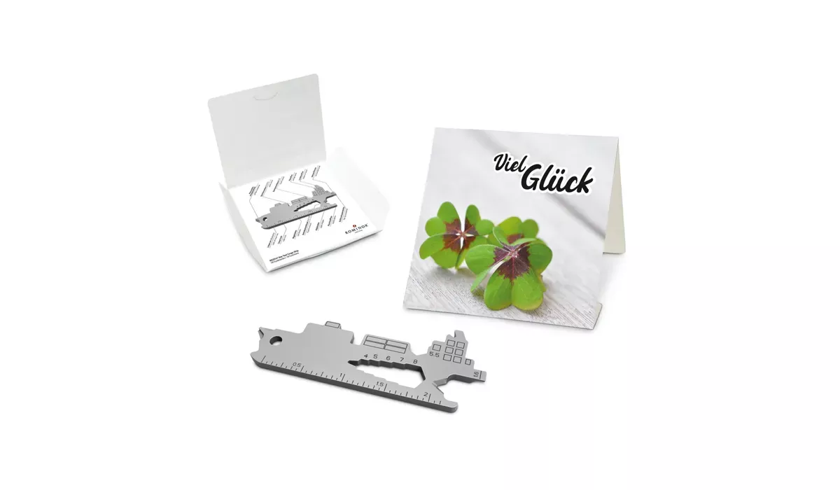 ROMINOX® Key Tool Cargo Ship (19 functions) Viel Glück