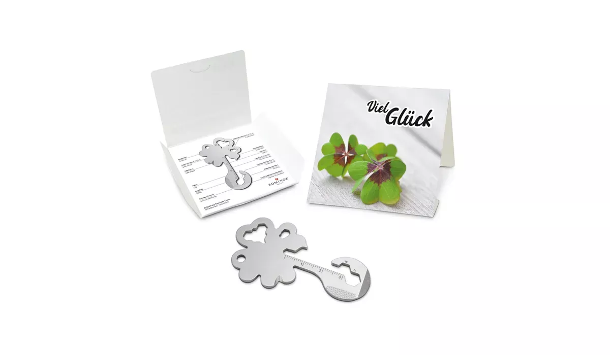 ROMINOX® Key Tool Lucky Charm (19 functions) Viel Glück