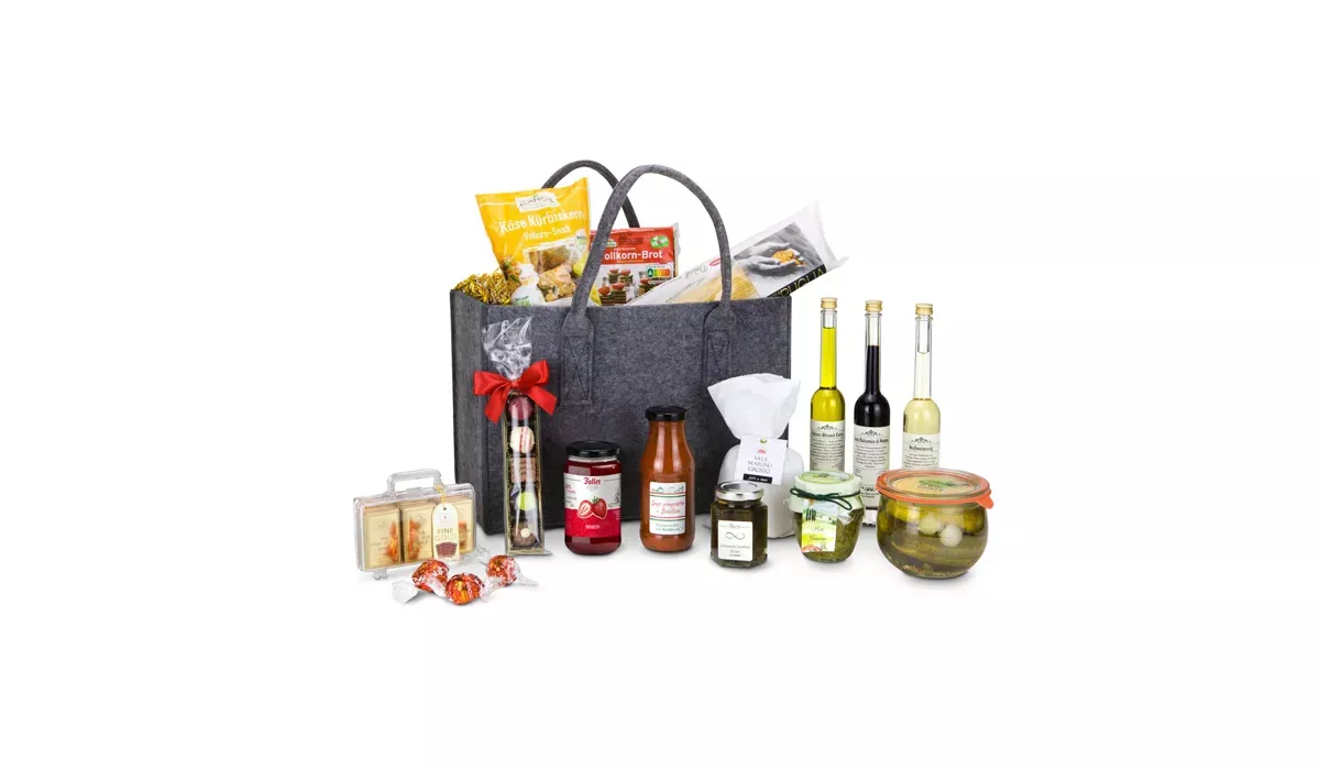 Gift box/Present set: Gift bag XL with 15 delicious products