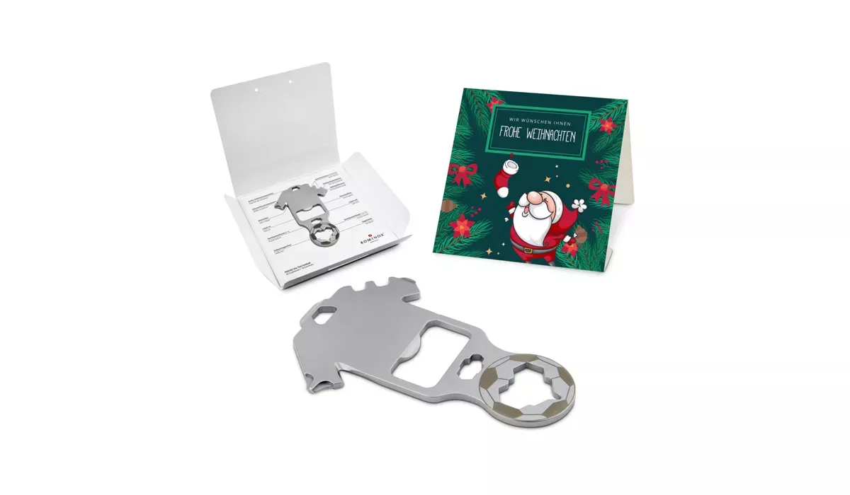 ROMINOX® Key Tool Football (18 functions) Frohe Weihnachten