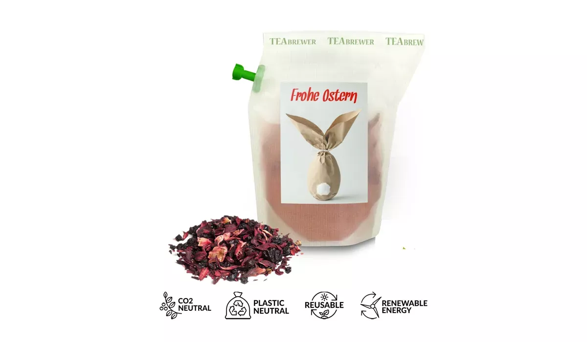 Oster-Tee, Tasty Berry - Hase