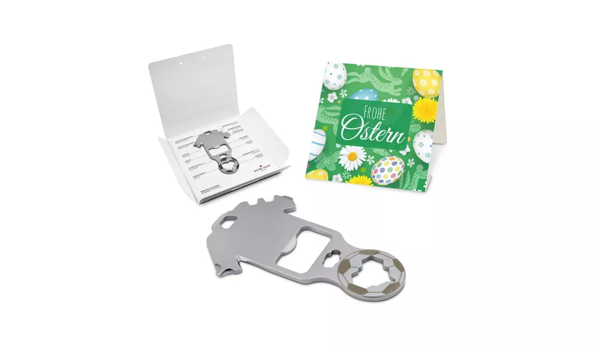 ROMINOX® Key Tool Football (18 functions) Frohe Ostern