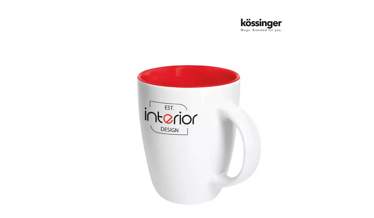 Tasse Carina Inside 300 ml - Rot