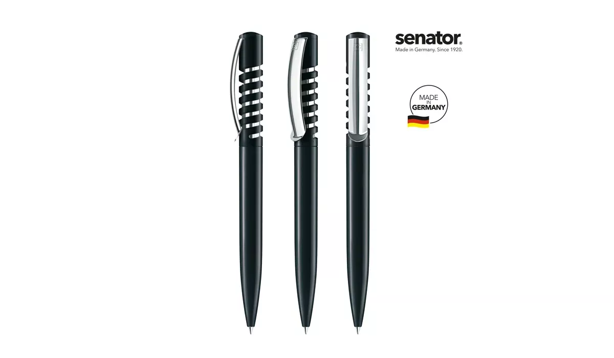 Ball pen New Spring Polished MC schwarz
