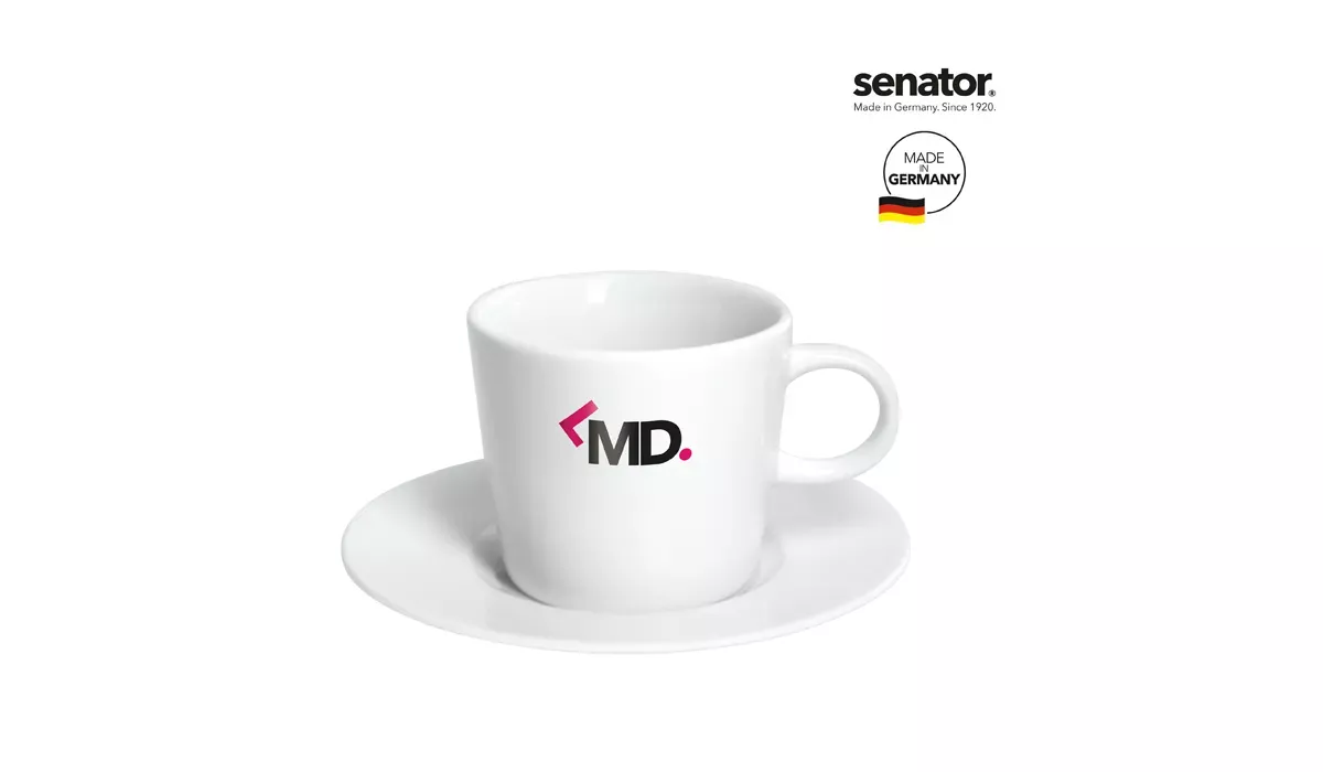 Fancy Espresso-Set made of porcelain