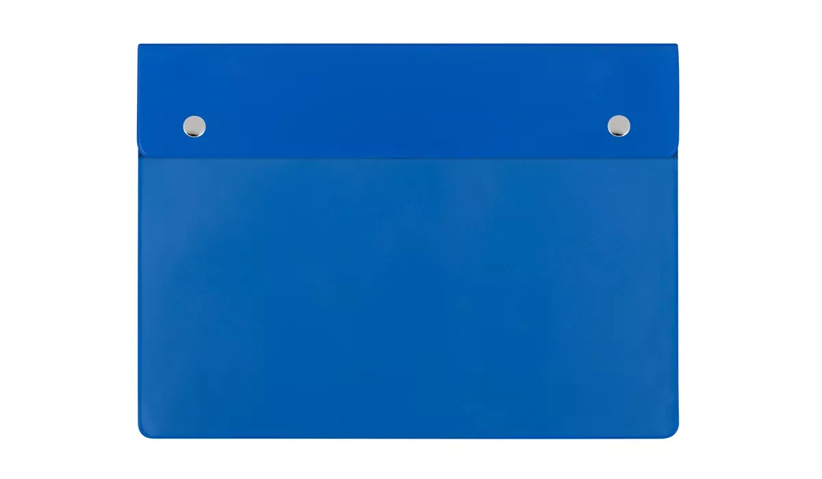 Wagenpapiertasche Folie2 Normalfolie blau