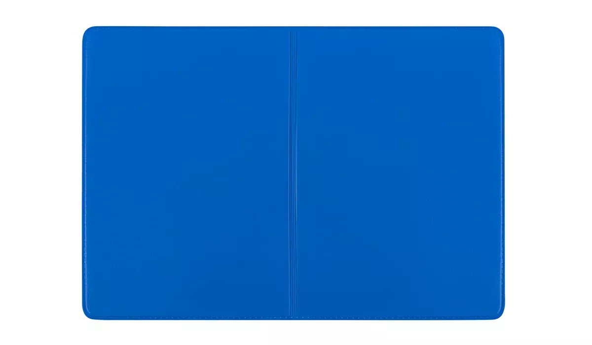 Badge pocket 5-ply plain foil blue