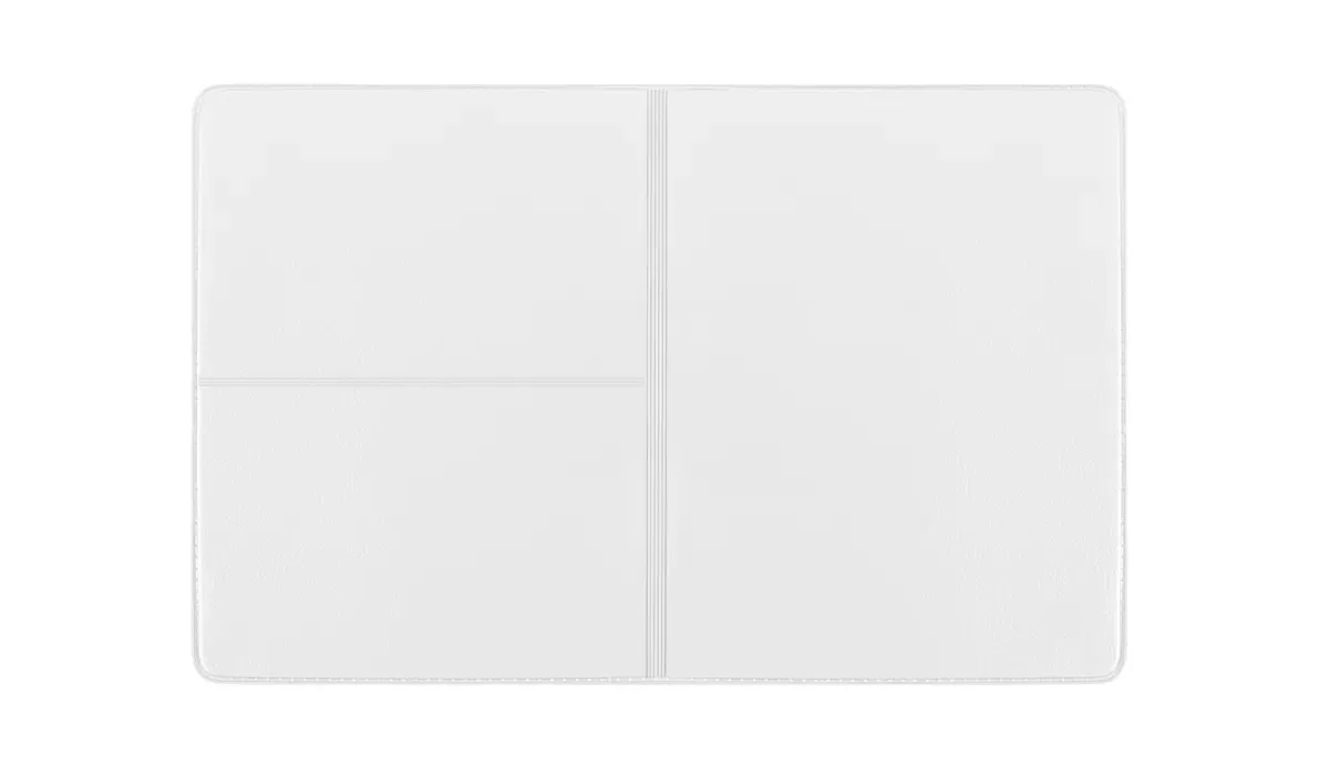 ID card pocket Euro plain foil white