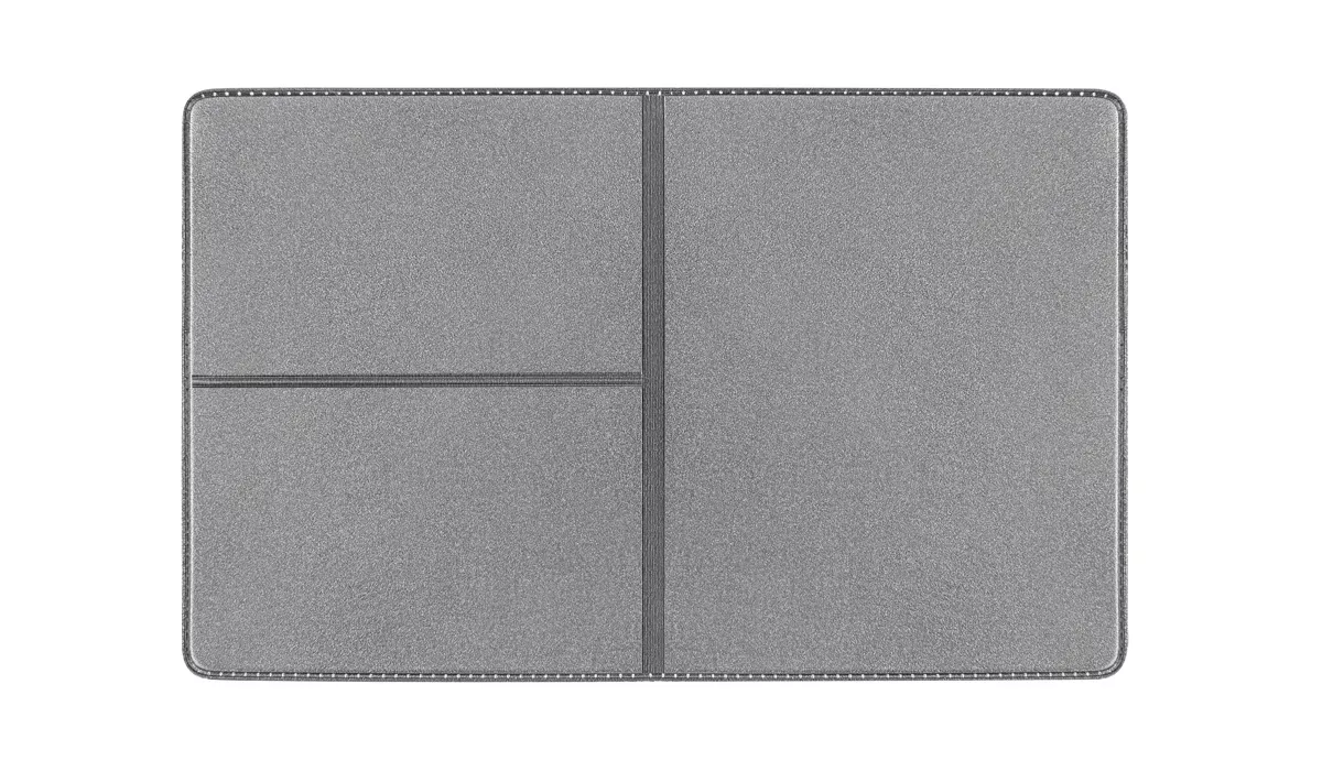 ID card pocket Euro reflective foil silver